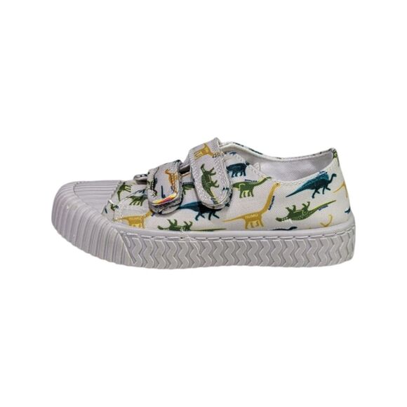 Tucker + Tate x Smithsonian  Alex Sneaker gray dinosaur converse kids size 11 - Picture 1 of 11